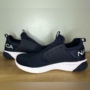 Nautica Rainey Sport navy slip on athletic‎ shoes, men’s 11